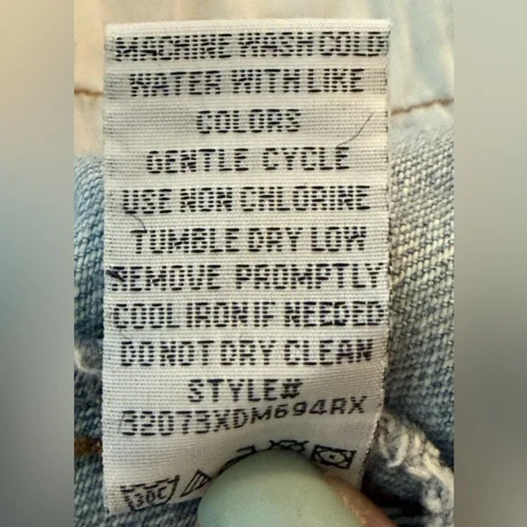 SWEETHEART LA 2X FRINGED BUTTON UP DENIM JACKET IN LIGHT WASH Cowgirl 90’s - Picture 13 of 13